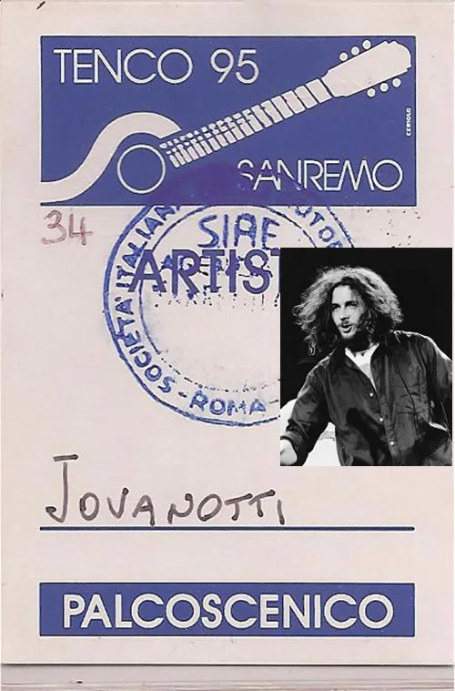 JOVANOTTI PREMIO TENCO